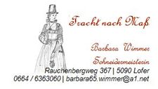Barbara Wimmer - Tracht nach Maß Barbara Wimmer - Tracht nach Maß